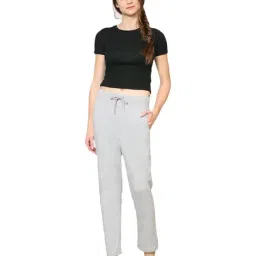 Van Heusen Woman Grey Relaxed Fit Trousers-18