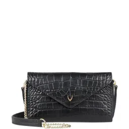 Hidesign Black Textured Medium Wallet-40