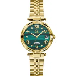 GC Quartz Day/Date Green Round Women's Z01006L9MF-image-97