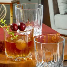 Pasabahce Karat Transparent Glass Whiskey Tumbler (0.3 L) - Set of 6-image-64
