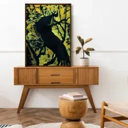The Art House Abstract Multicolor Canvas Painting-image-68