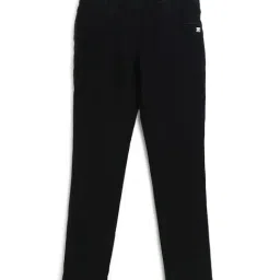 Tiny Girl Kids Black Cotton Regular Fit Jeans-image-41