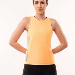 Baller Athletik Orange Plain Sports Tank Top-image-50