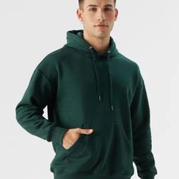 The Souled Store Green Loose Fit Hooded Sweatshirt-image-83