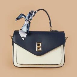 Ginger by Lifestyle Navy Sling Handbag-image-78