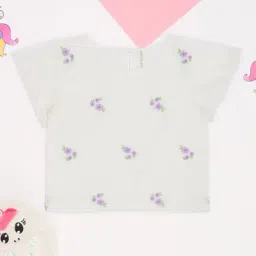Pantaloons Junior Girls Snow White Casual Tops & Tees-picture-25