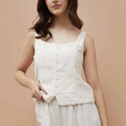 Ginger By Lifestyle Off White Regular Fit Top-picture-35
