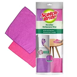 Scotch-Brite 29.2x29.2 cm Scratch Free Multicolor Microfiber Multipurpose Wipe, IA840046188-picture-10