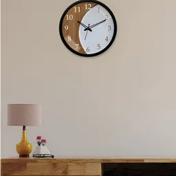 Aura Multicoloured & Multicoloured Printed Contemporary Wall Clock image 3