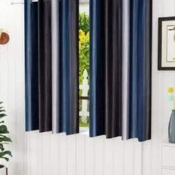 RDK Grey 2 Pieces Window Curtain-image-21