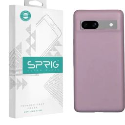 Sprig TPU Matte Back Cover for GOOGLE PIXEL 6A (Purple)-image-65