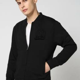 GAP Black Regular Fit Solid Sweatshirt-image-20