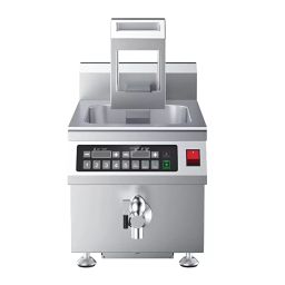 MIDD=Kitchen 8 L Induction Fryer 3.5 kW Power 316x606x418 mm Silver, Black, MK AL IDF8L-image-56