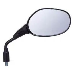 Uno Minda Shatterproof Glass Rear View Mirror - Right Hand for Hero Glamour, Hunk (RV-5011R)-34