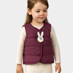 Miarcus Girls Wine Regular Fit Jacket-picture-10