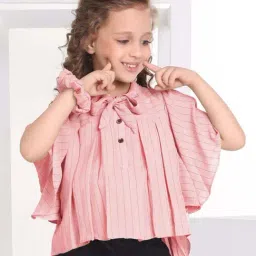Peppermint Kids Peach Chiffon Flared Fit 1 Top-picture-22