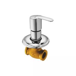 Jabra Concealed Stop Cock (M) Aqua Series Brass Chrome Finish Wall Mount 15 mm Silver-image-30