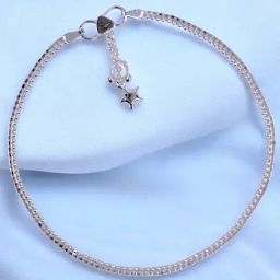 Taraash 925 Sterling Silver Anklet for Women-image-16