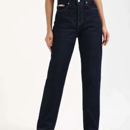 Calvin Klein Jeans Rinse Blue Cotton Slim Fit Jeans-image-94