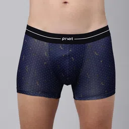 pivot Men Pack Of 2 Conversational Printed Trunks image 3