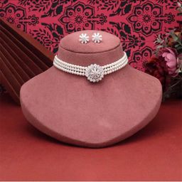 Aurum & You Stone Studded & Beaded Classy Jewellery Set-image-51