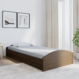 Nilkamal Addison Classic Walnut Brown Engineered Wood Single Bed with Storage-17