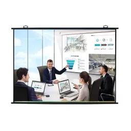 Sii 2.13 x 1.52 m (7x5 Ft) Universal MAP Type Projector Screen, Supports Full HD Picture Quality image 3