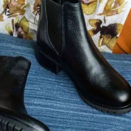 Saint G Women's Sophia Black Chelsea Boots-image-13