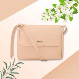 Fastrack Pink Solid Sling Handbag-60