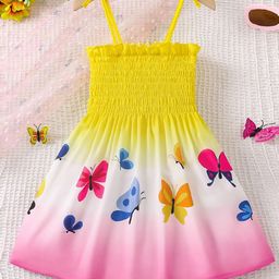 YK Girls Printed Fit & Flare Dress-picture-42