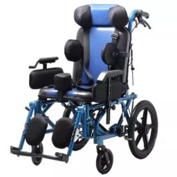 Karma Multi Functional Wheelchair, 381 mm(15 Inch) Seat Width, Upto 80 Kg Weight Capcity, CP200-picture-41