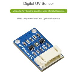 TUOPUONE Digital LTR390-UV Ultraviolet Sensor (C) Direct UV Index Value Output I2C image 5