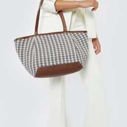 max Self Design Cotton Oversized Structured Shoulder Bag-picture-23