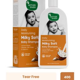 Mother Sparsh Baby Daily Moisturizing Milky Soft Baby Shampoo - 400 ml-image-38