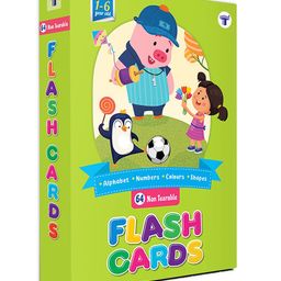 Alphabets and Numbers Flash Cards for Kids - 64 Flash Cards in English-11