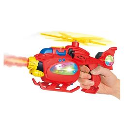 YAMAMA Electric Spray Helicopter Gun With Light & Sound Gun Toy With Real Fruit Smoke Effect B O Gun Toy For Kids - Multicolor-image-34