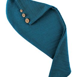 Doctor Towels Banana Double Cloth Hair Towel - Dutch Teal-image-48