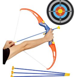 Amitasha Archery Bow And Arrow Toy Set With Target Board -Multicolor-16