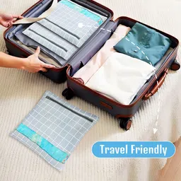 Kuber Industries Grey Set of 6 Regular Multi-Utility Organisers image 2