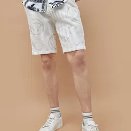 SmileyWorld Men Printed Shorts-image-0
