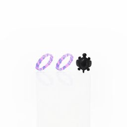 Dynamic Retail Global Set of 3 Ring for Men, Multicolor-Silver Alloy Ring ()-picture-5