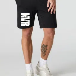 FABSTIEVE Men Typography Printed Regular Fit Cotton Low-Rise Shorts-image-69