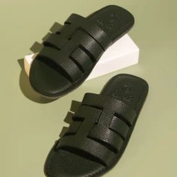 Privo Men's Green Casual Sandals-image-88