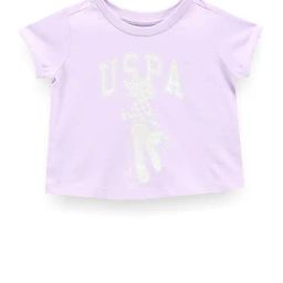 U.S. Polo Assn. Kids Purple Shimmer T-Shirt-image-18