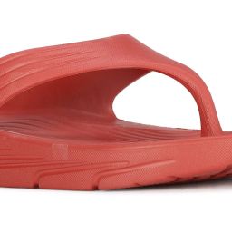 Floatz by Bata Women's Red Flip Flops image 5
