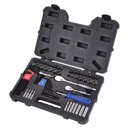 Westward Socket Wrench Set Chrome 12 Point 4 - 19 mm, 53PN77-25