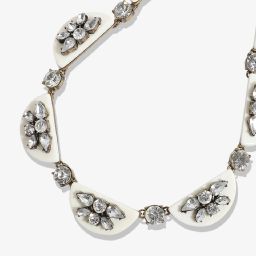 Sohi Multicolour Designer Statement Stones Necklace image 5