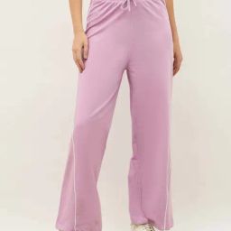 Styli Purple Cotton Regular Fit Trackpants-picture-42
