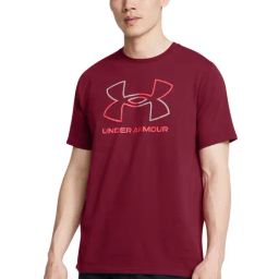 Under Armour Maroon Regular Fit Logo Printed Sports T-Shirt-picture-46