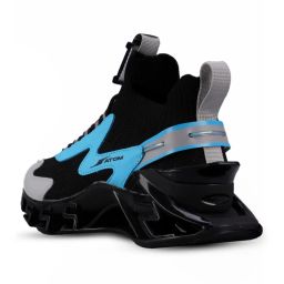 Atom Men's Spring Edge Alpha 2 Black Running Shoes image 5